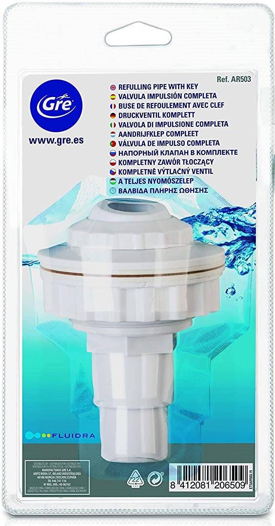Kit Skimmer para piscinas de Aço e Acessórios para Filtração - GRE