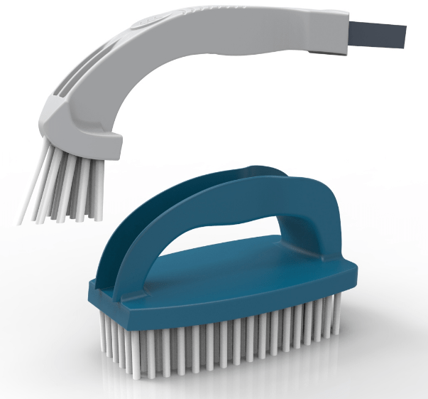 Limpieza manual LÍNEA AZUL. Cepillos. Cierre con clip.