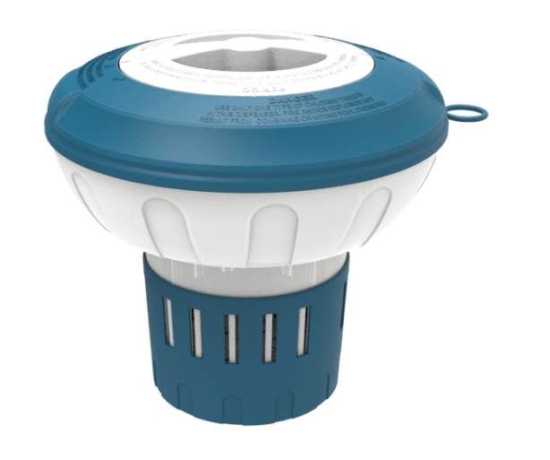 Limpieza manual LÍNEA AZUL. Varilla de aluminio, soporte y dosificador. Sujeción con clip.