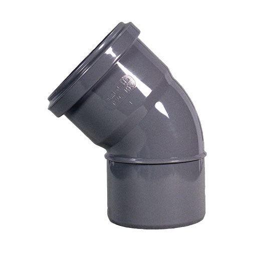Meia Curva de PVC 45º