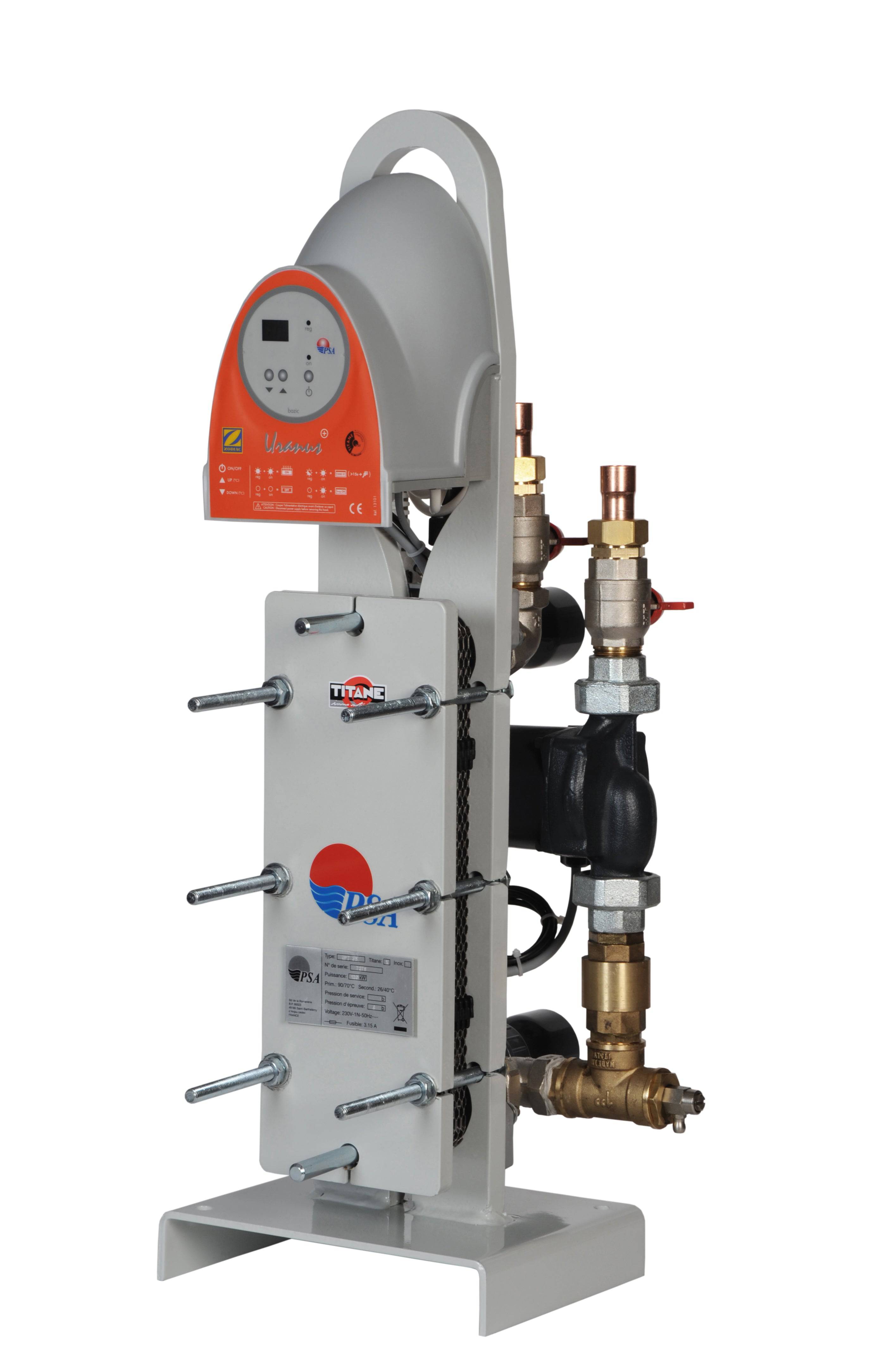 Permutador de Placas água-água URANUS