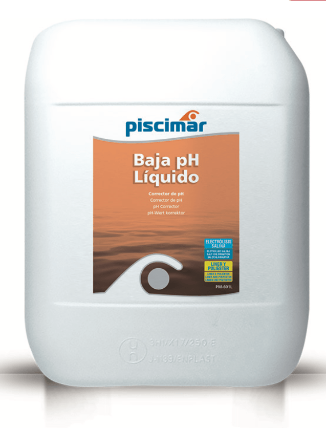 PM-601L pH- (pH negativo) LÍQUIDO - Dosis: 1L/100 m3