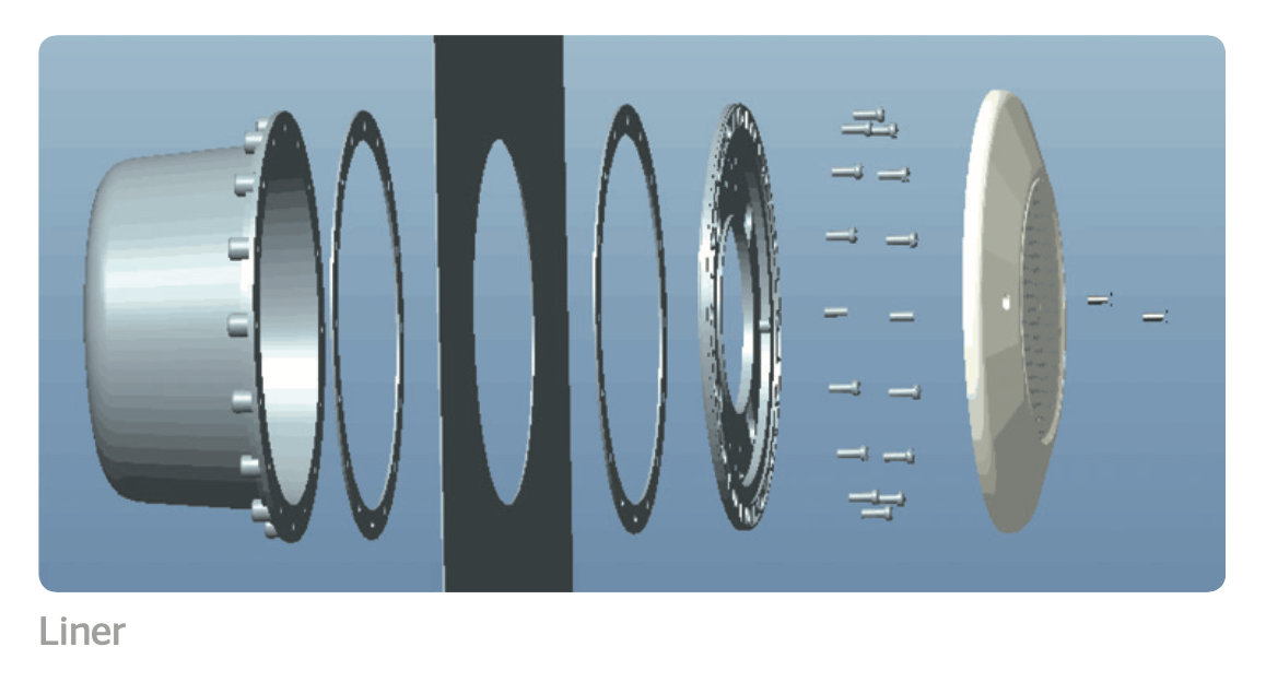 Projector com Lâmpada LED BRANCO - EMAUX