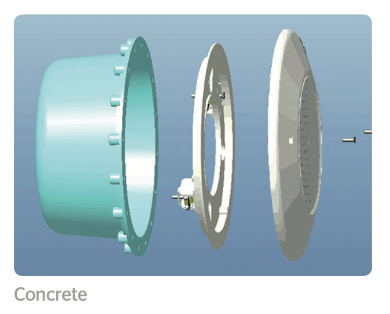 Projector com Lâmpada LED BRANCO - EMAUX