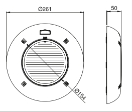 Projetor Extra Plano LED