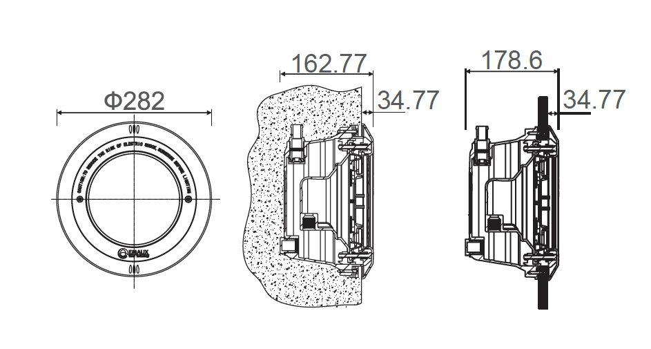 PROJETORES E CONTROLADOR SUPERPOOL - EMAUX
