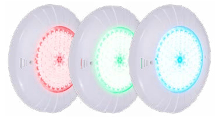 PROJETORES LED RGB Série Slim e SLIM MIDI - betão / liner - Bluezone Pool