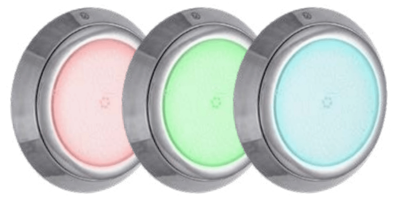 PROJETORES LED RGB Série Slim e SLIM MIDI - betão / liner - Bluezone Pool