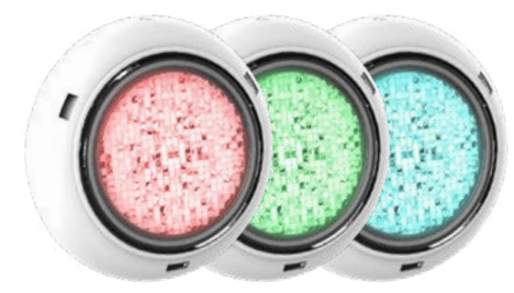 PROJETORES LED RGB Série Slim e SLIM MIDI - betão / liner - Bluezone Pool