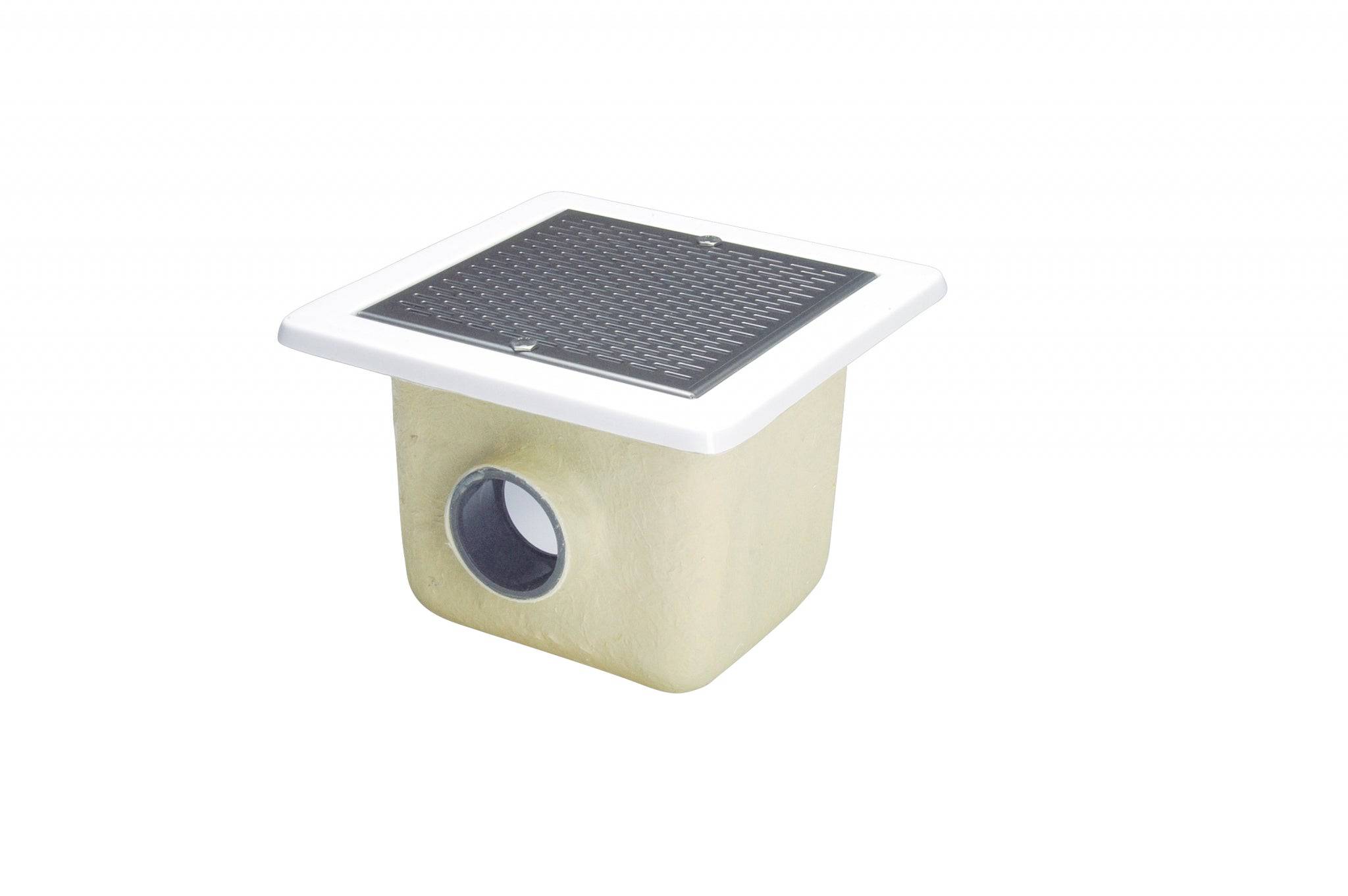 Ralo de Fundo 330x330mm - Betão