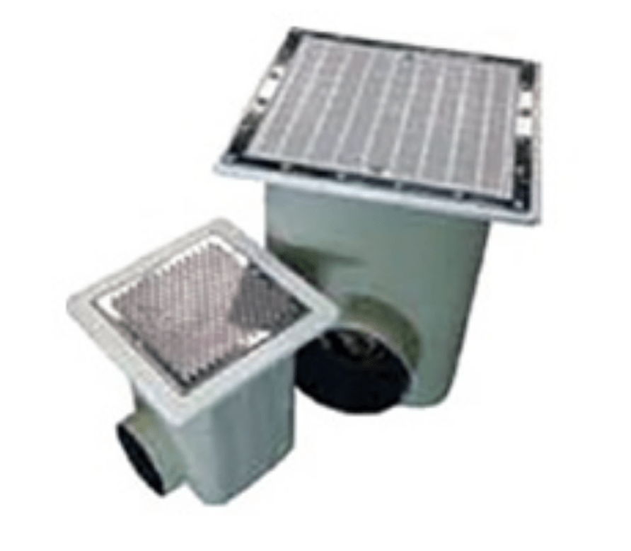 Ralo de Fundo 512x512mm - Betão