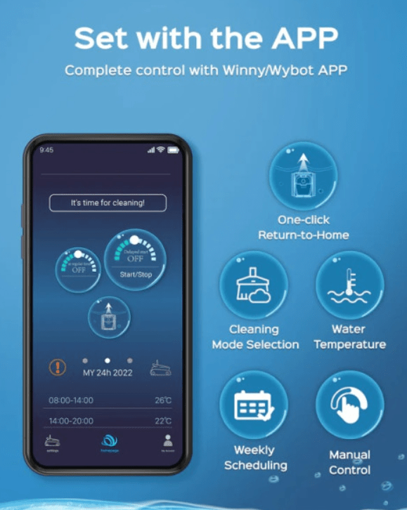 Robot Aspirador E-TRON C20 by WYBOT