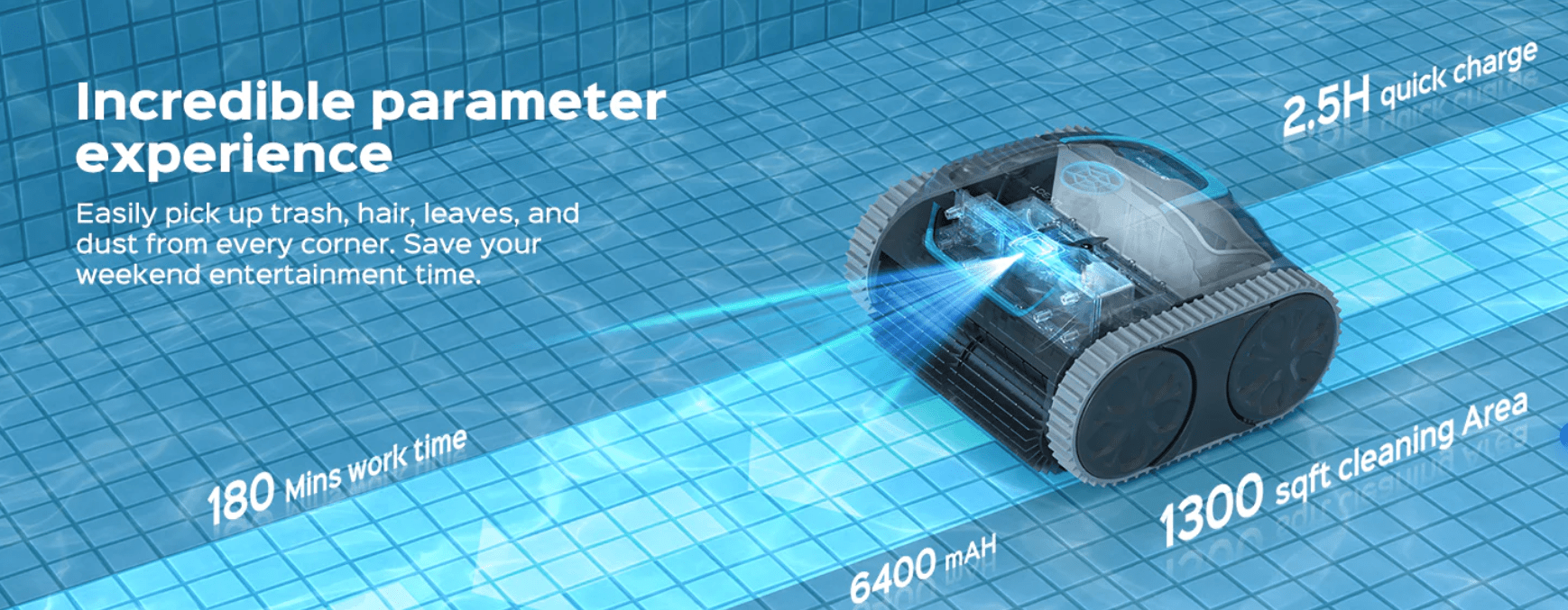 Robot Aspirador E-TRON i30 by WYBOT