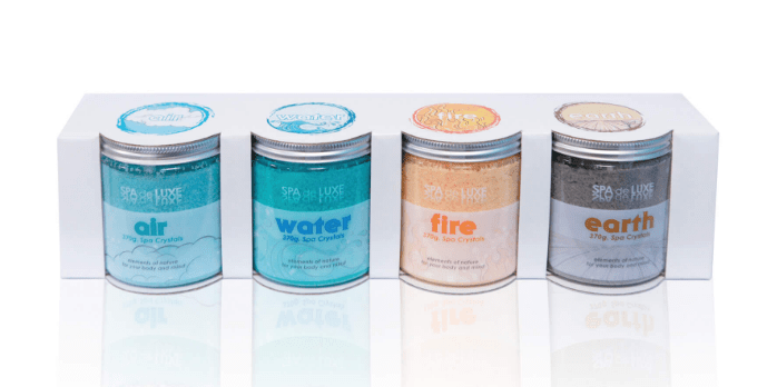 Sales de baño perfumadas Aquafinesse