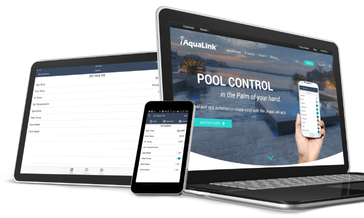 Sistema de automação Domótica  AQUALINK TRI