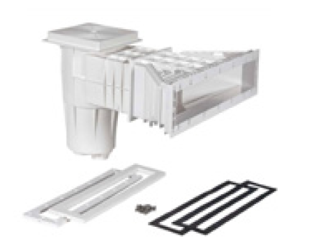 Skimmer ABS Deluxe Tampa Quadrada liner / betão 17.5 L