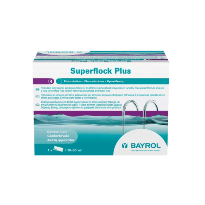Cartuchos floculantes Superflock Plus 1 kg