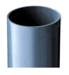 Tubo rígido de PVC. Collar.