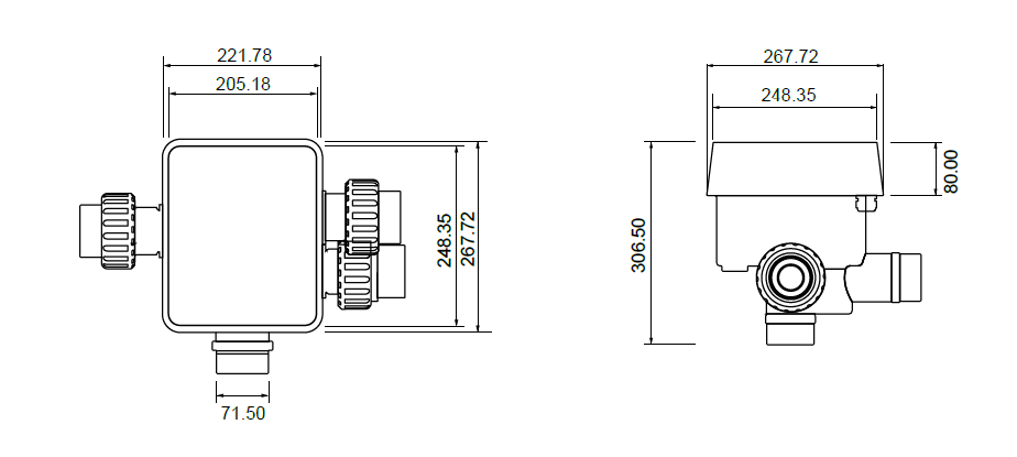 Válvula selectora automática iWash